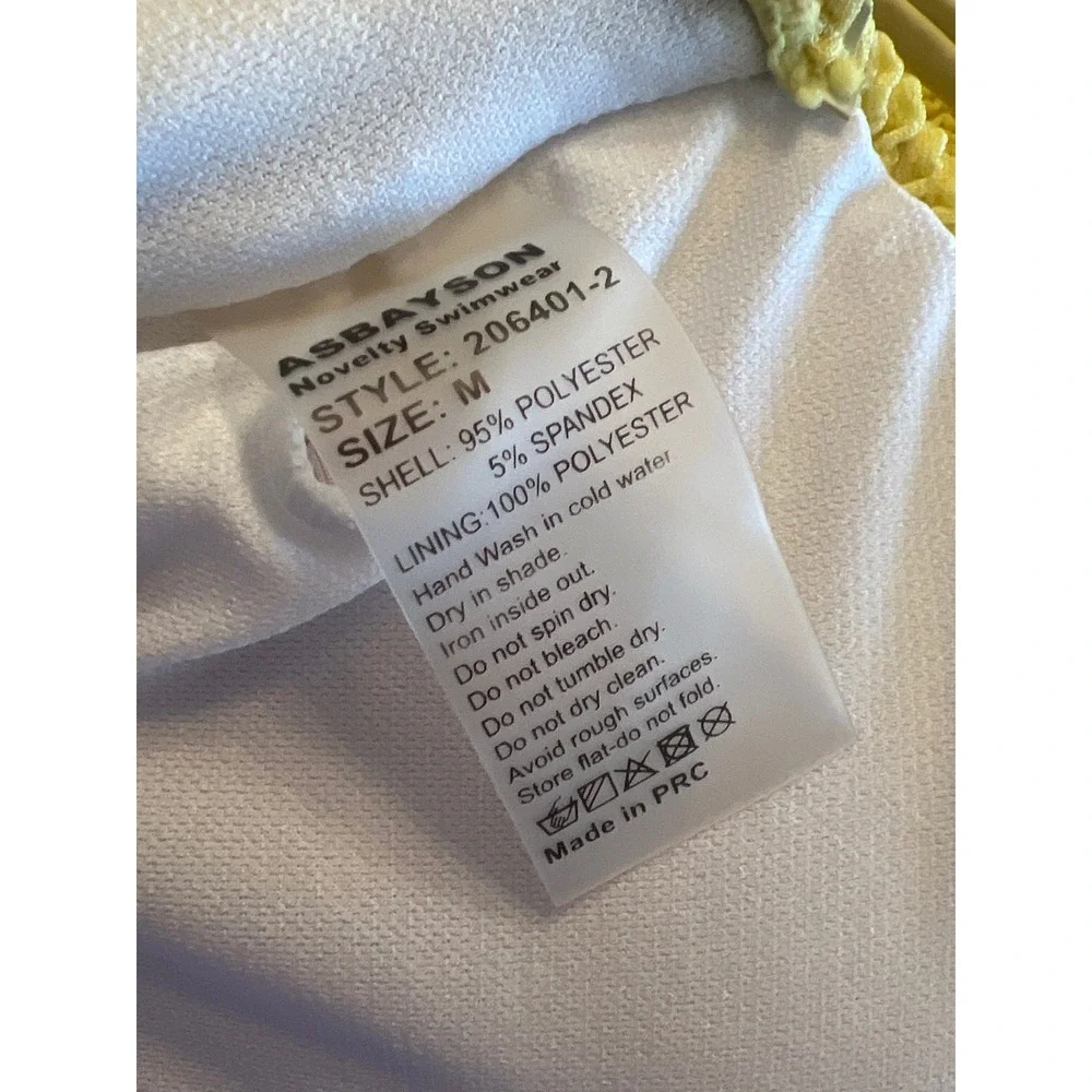Asbayson yellow smocked